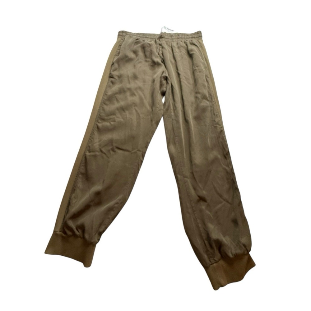 Love Tree Pants Womens L Olive Tencel Blend Joggers‎ Drawstring NWT